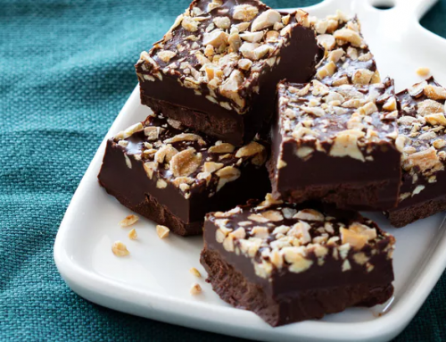 Low carb Chocolate and Peanut squares